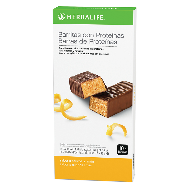 Barritas con proteínas Limón 14 x 35 g Herbalife Nutrition SP